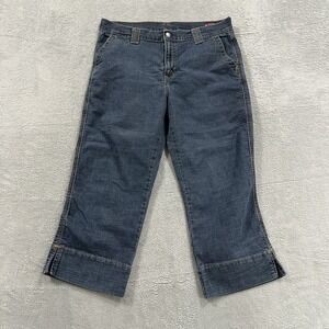 Levi's Outback Capri Jeans Women 12P Blue Vintage Y2K